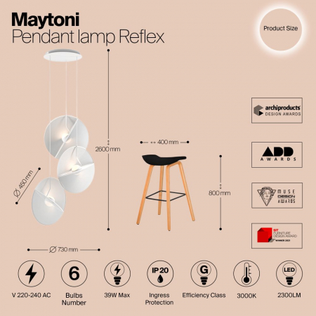 Maytoni MOD154PL-L6W3K1