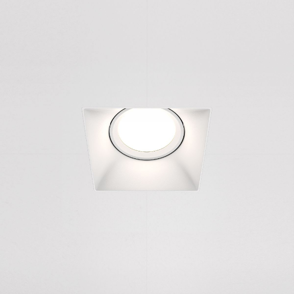 Встраиваемый светильник Maytoni Dot DL042-01-SQ-W
