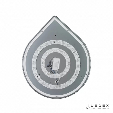 iLedex 6008W-18W-3000K WH-GL