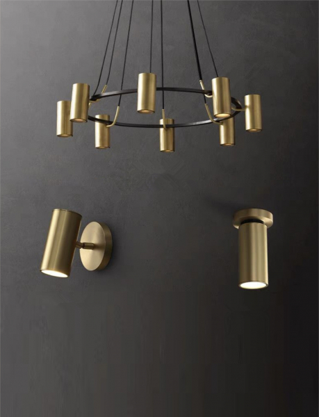 Спот iLamp Plum 8861C BR-BK