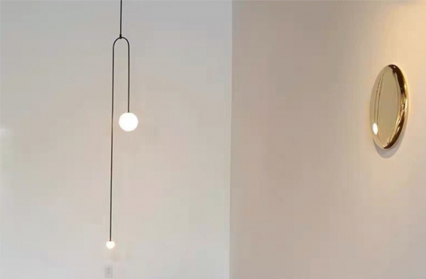 Подвесной светильник iLamp North 8628P/2 BK-WH