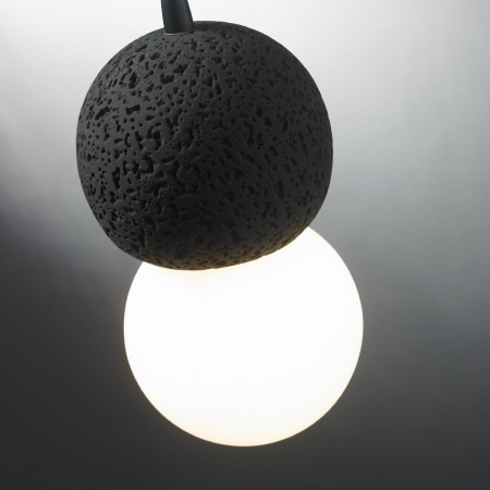 iLamp 10694P/1-D100 BK-WH