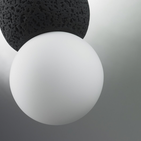 iLamp 10694P/1-D100 BK-WH