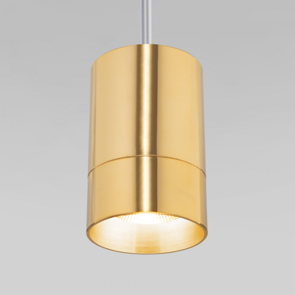 Подвесной светильник Eurosvet Piccolo 50248/1 LED золото a061426