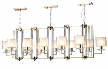 Crystal Lux NICOLAS SP12 L1600 GOLD/WHITE