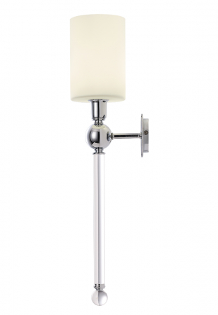 Crystal Lux MIRABELLA AP1 CHROME/WHITE