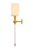 Crystal Lux MIRABELLA AP1 GOLD/WHITE