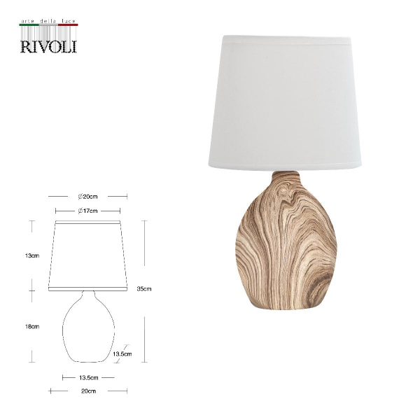 Настольная лампа Rivoli Chimera 7072-503 Б0057275