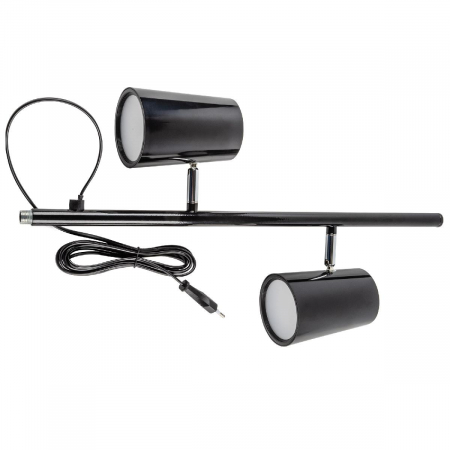 Uniel ULM-T600 2х6W/4500K/DIM BLACK