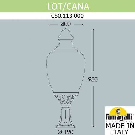 Fumagalli C50.113.000.AYE27