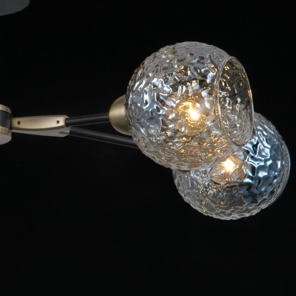 Люстра на штанге Illumico IL0253-4CSQ-79 BK AB