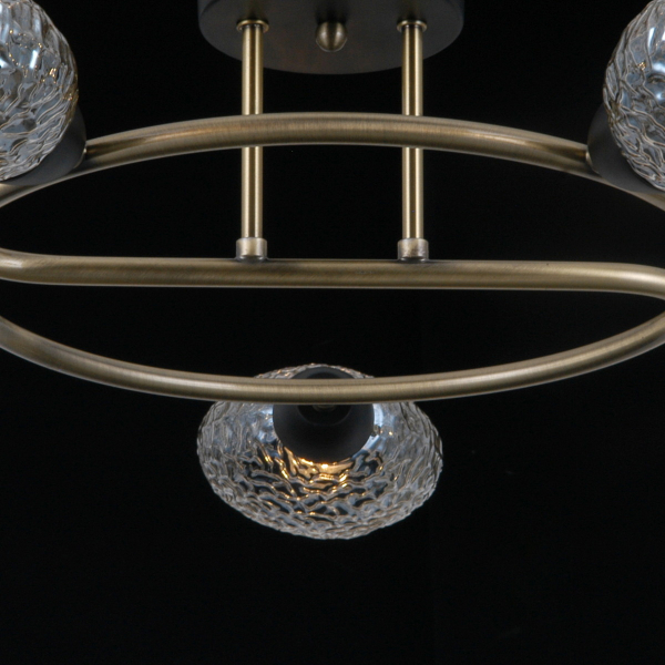 Люстра на штанге Illumico IL0300-5CSQ-79 BK AB