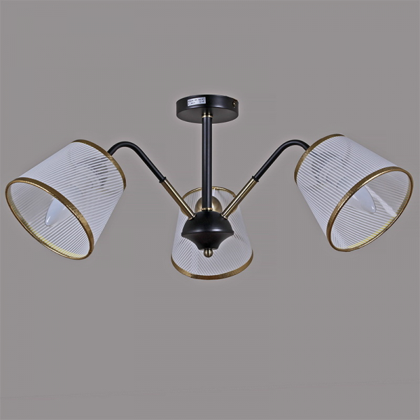 Люстра на штанге Illumico IL0344-3CSQ-79 BK AB