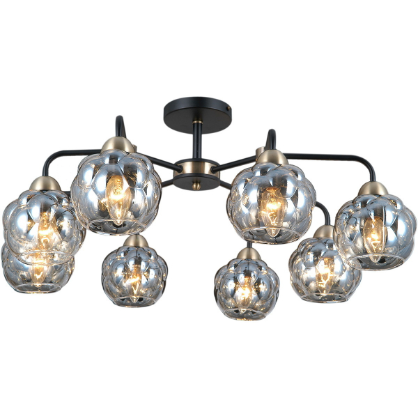 Люстра на штанге Illumico IL0447-8CSQ-79 BK