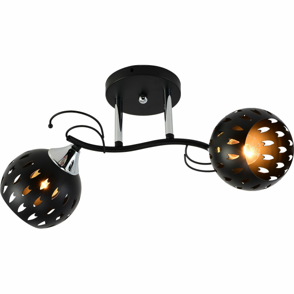 Люстра на штанге Reluce 01314-0.3-02 BK+CR