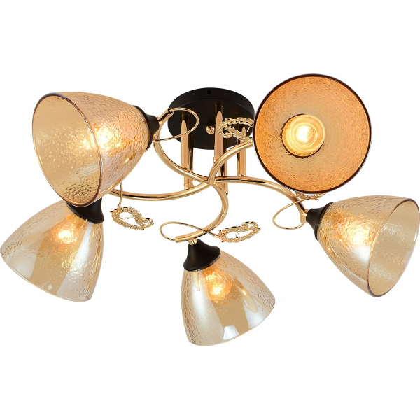 Люстра на штанге Reluce 01321-0.3-05 FGD+BK