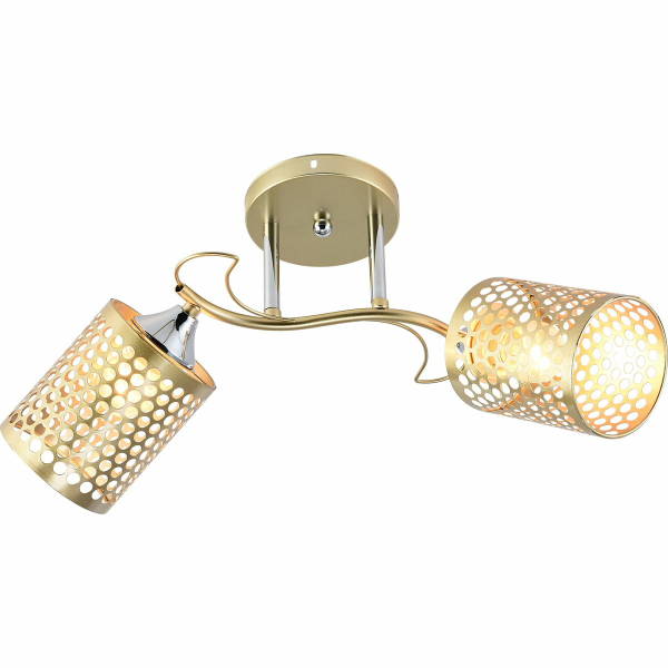 Люстра на штанге Reluce 01322-0.3-02 MATT GOLD+CR