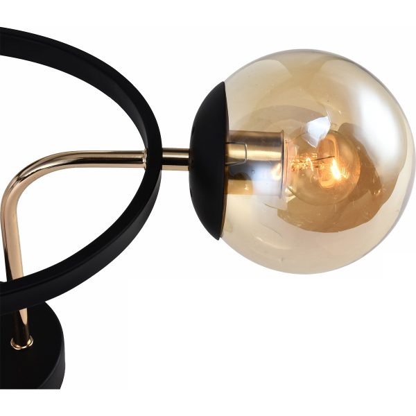 Люстра на штанге Reluce 01344-0.3-03 BK+FGD