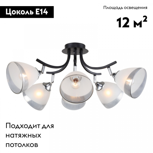 Потолочная люстра Lussole Greensboro LSP-8820