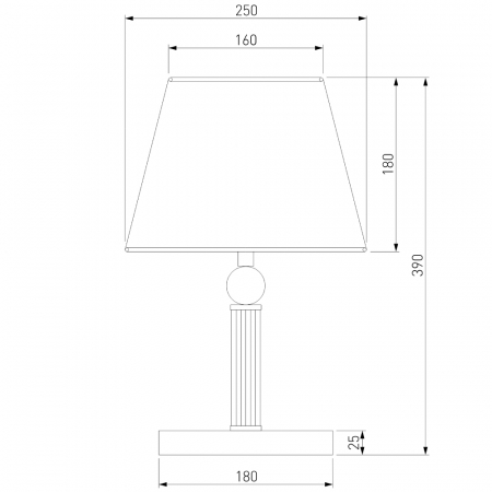 Eurosvet 01145/1 хром