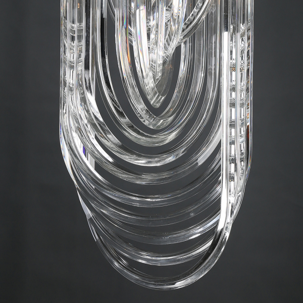 Подвесной светильник Delight Collection Murano Glass KR0116P-3 black