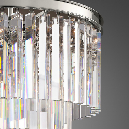 Delight Collection KR0387P-6 chrome/clear
