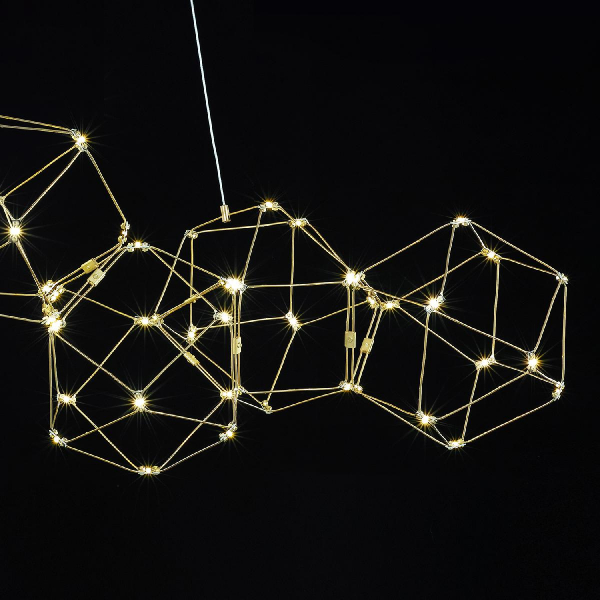 Подвесной светильник Delight Collection Lucciola MD18001068-5A matt gold