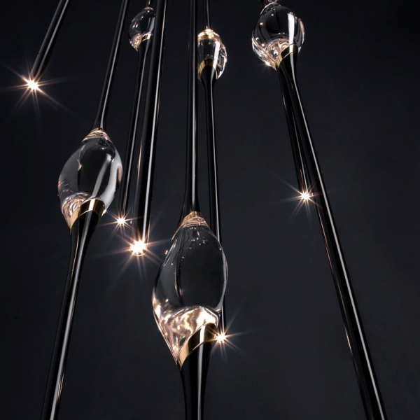 Подвесной светильник Delight Collection Pezzo OM82111-12 pearl black