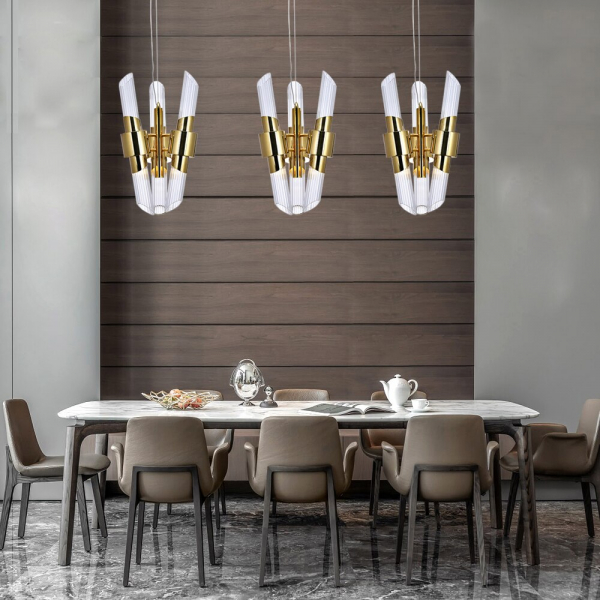 Подвесной светильник Delight Collection Tycho KM0987P-6 brass