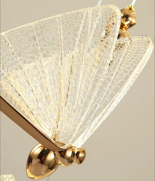 Подвесной светильник Delight Collection Butterfly OM8201008-11 rose gold