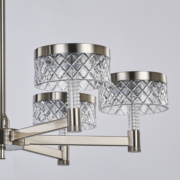 Подвесная люстра Delight Collection MD21020075 MD21020075-6A satin nickel