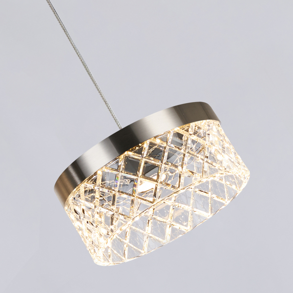 Подвесной светильник Delight Collection MD21020075 MD21020075-3B satin nickel