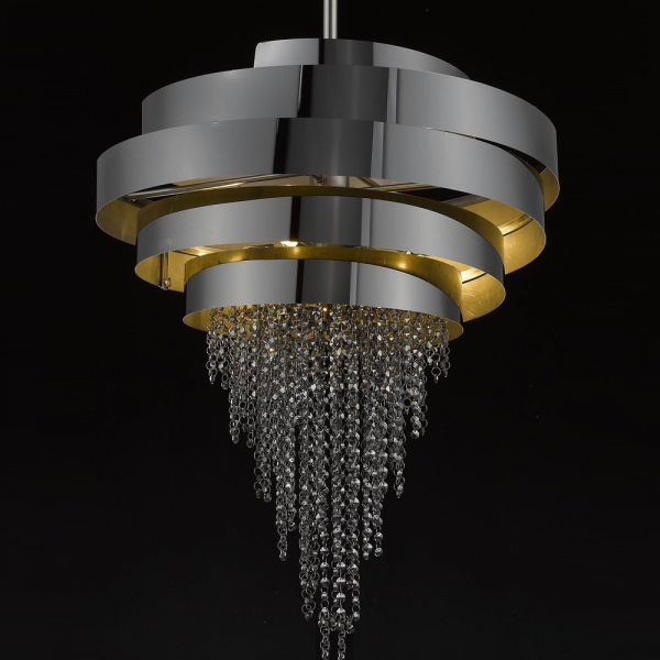 Подвесная люстра Delight Collection 68044 black chrome