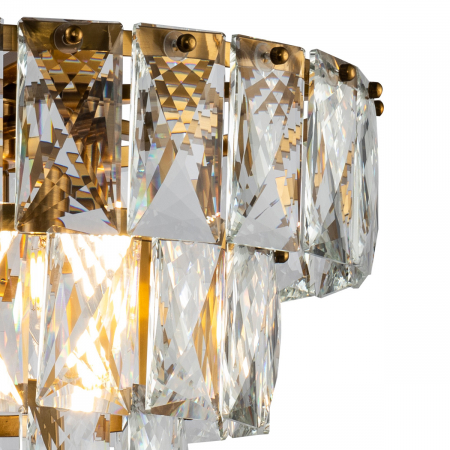 Delight Collection KG1113P-7 brass/clear