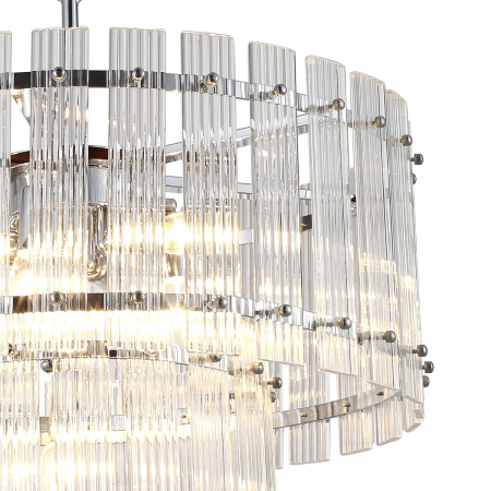 Delight Collection KG1112P-7 chrome/clear