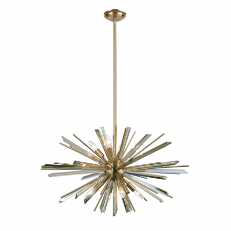 Delight Collection P68112-8AB antique brass