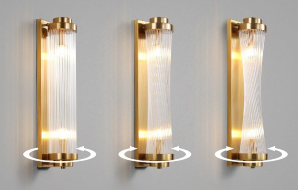 Настенный светильник Delight Collection Wall lamp 88008W/L brass