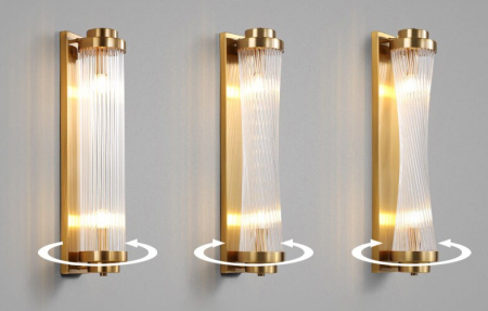 Delight Collection 88008W/L brass