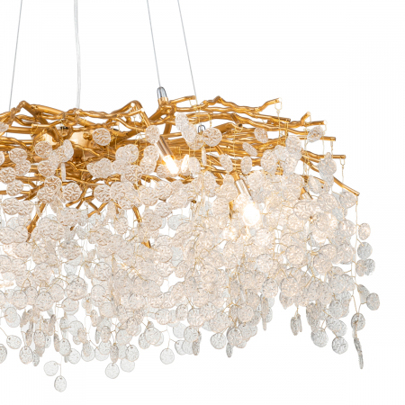 Delight Collection FTB006R-100 brass/clear