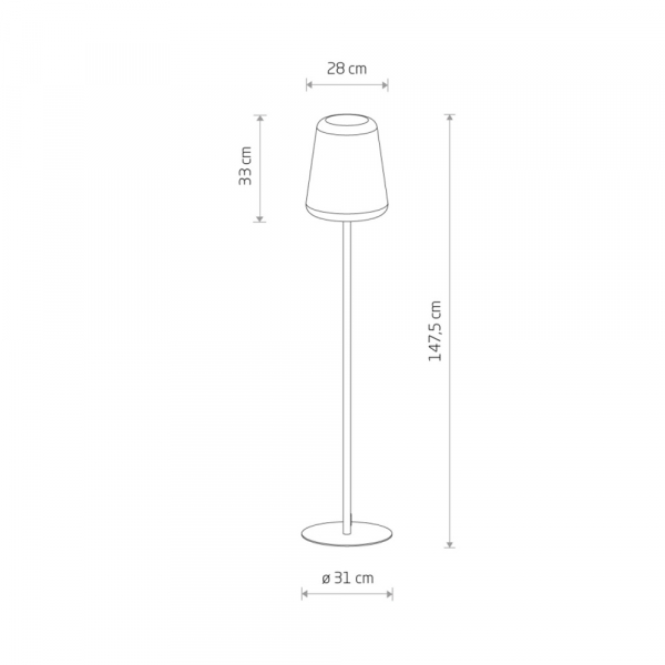 Торшер Nowodvorski Patio 10105