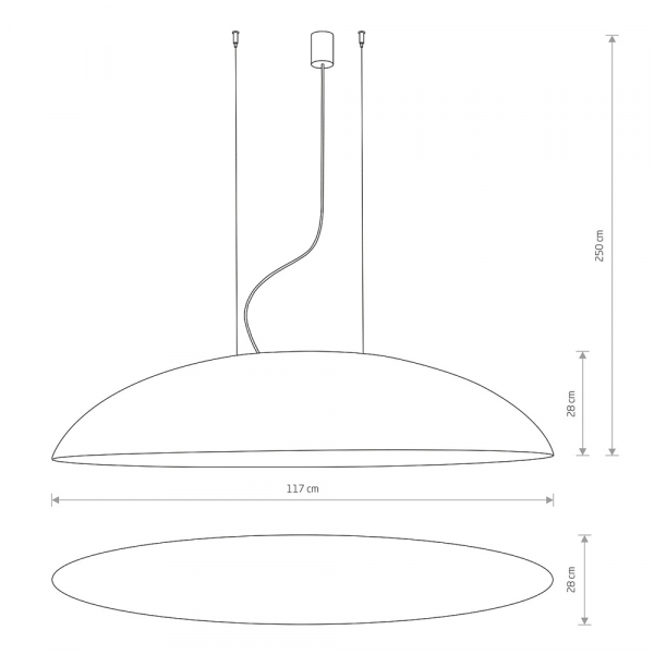Подвесная люстра Nowodvorski Canoe 10326