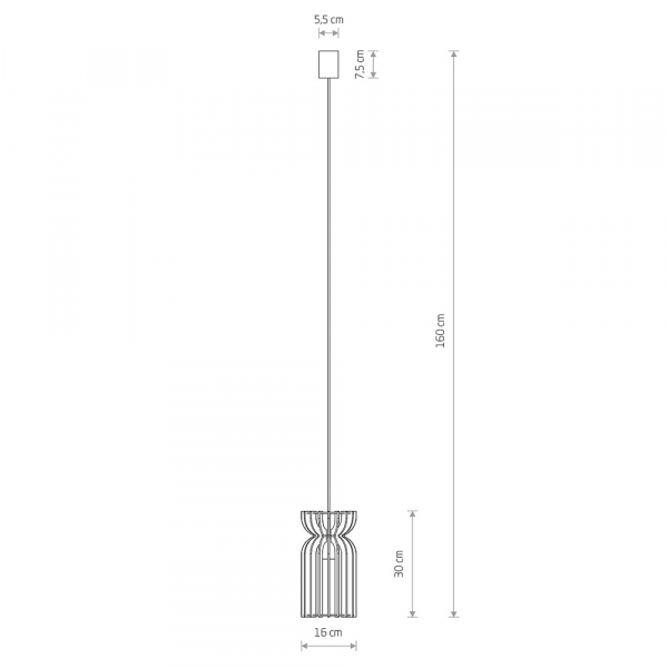 Подвесной светильник Nowodvorski Kymi B 10574