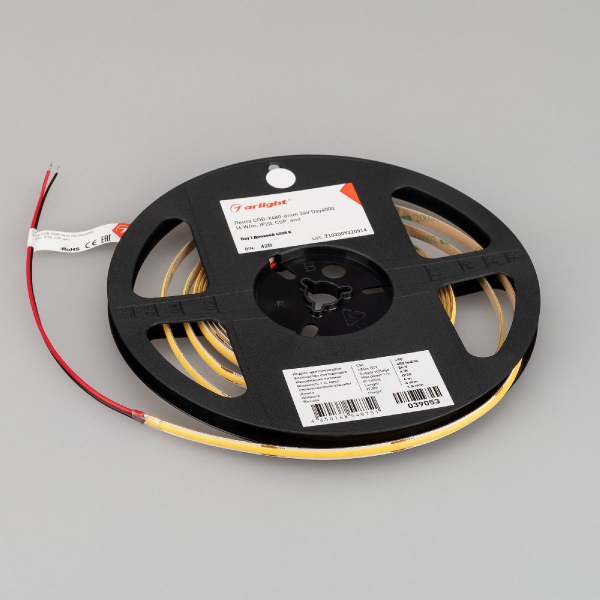 Светодиодная лента Arlight COB-X480-6mm 24V Day4000 6 W/m, IP20, CSP, 4m 039053