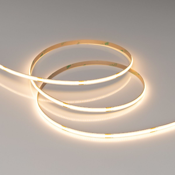 Светодиодная лента Arlight COB-X480-6mm 24V Warm2700 6 W/m, IP20, CSP, 4m 039055