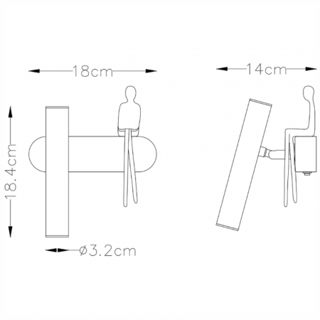 Arte Lamp A2173AP-1PB