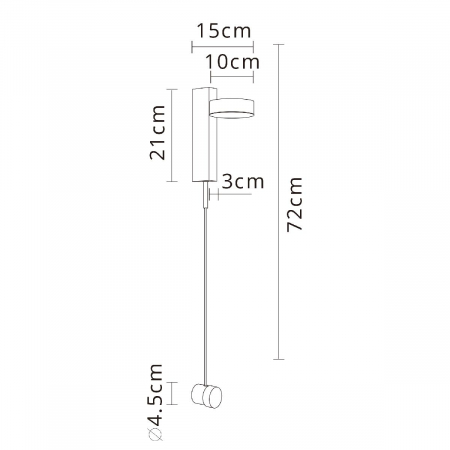 Arte Lamp A2142AP-10BK