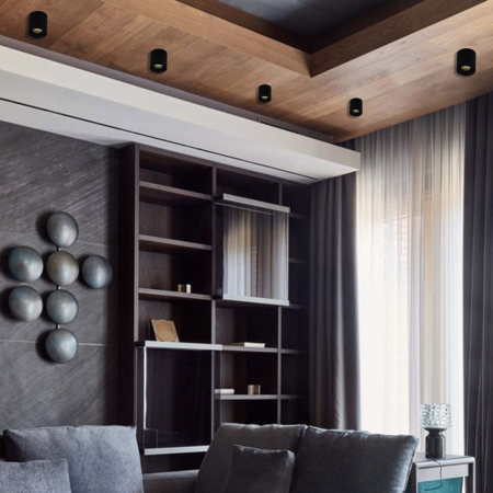 Reluce 16123-9.5-001 GU10 BK