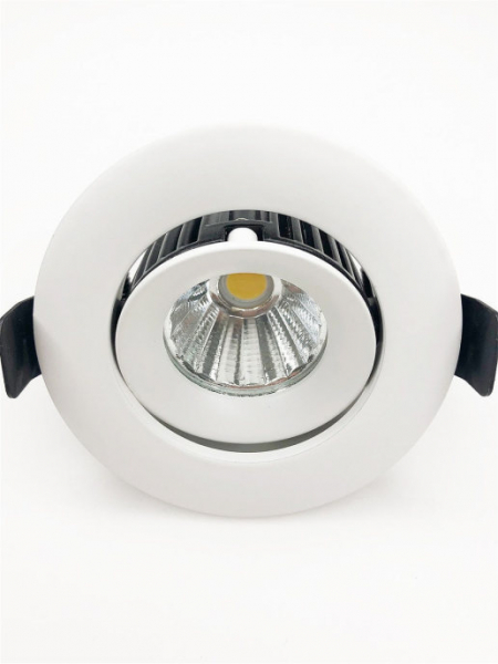 Встраиваемый светильник Elvan VLS-006R-12W-WW-Wh