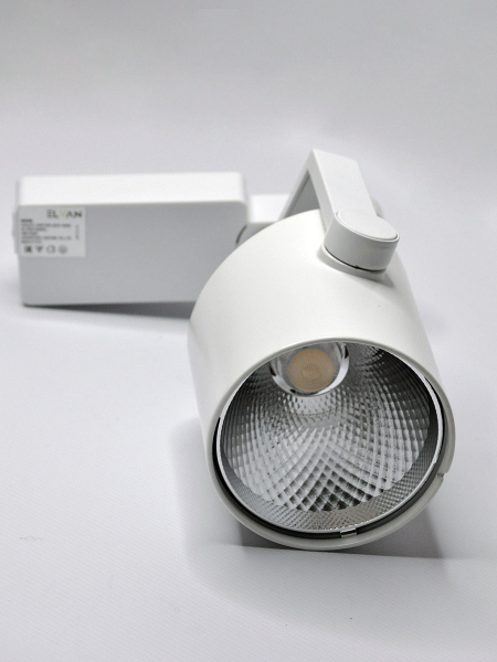 Трековый светильник Elvan ST-01-30-NH-WH