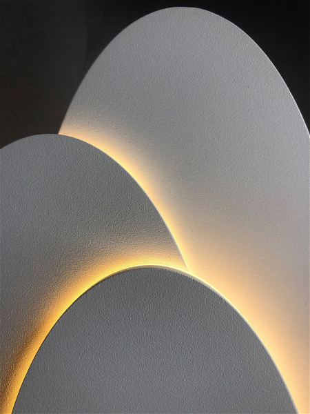 Настенный светильник Elvan GW-6809R-12W-WW-Wh